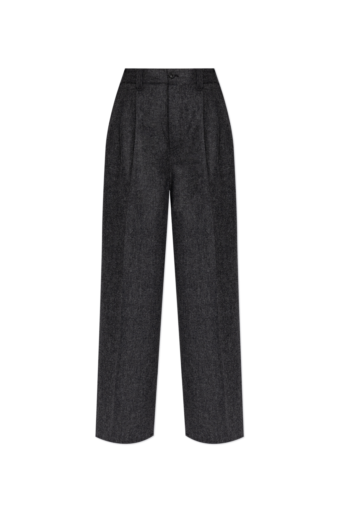 Maison Margiela Wool trousers with pleats | Women's | Vitkac